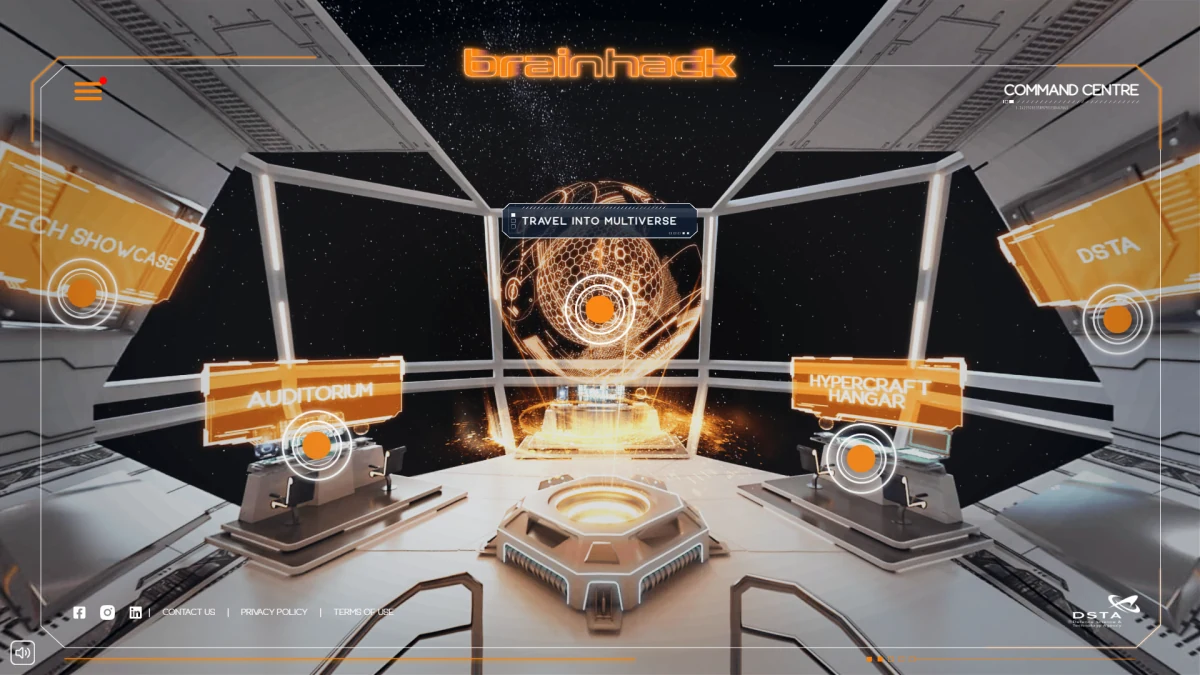 BrainHack 2022 virtual command centre